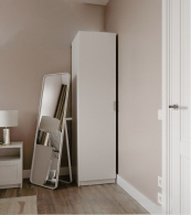 Шкафы пеналы, Шкаф  Hesby Wardrobe 5.013 со штангой