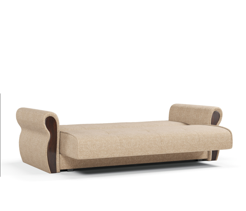 Диваны книжки, Диван-кровать прямой Делюкс книжка, рогожка