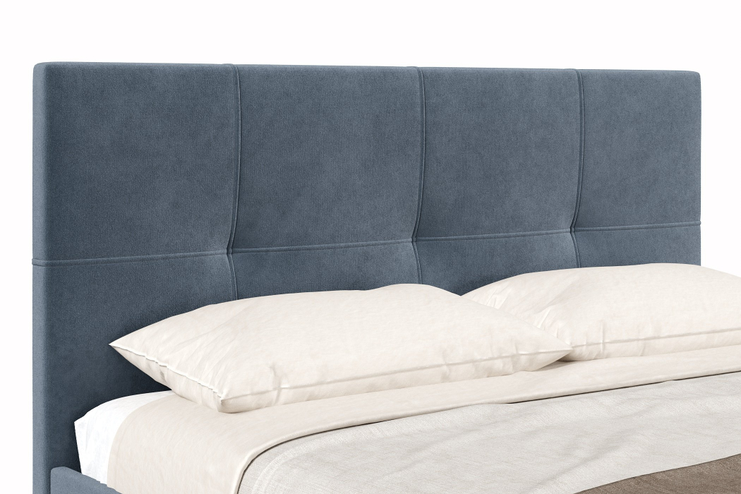 Мягкая кровать, Кровать Марсель 1800, велюр