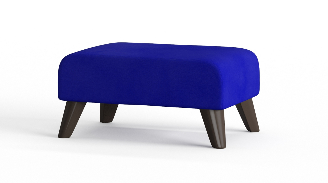 Пуф в прихожую, Пуф Барон на ножках, велюр