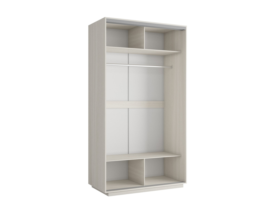 Шкафы-купе 2-х дверные, Шкаф-купе Экспресс Хит 2х дверный ДСП/Зеркало 120х60х220