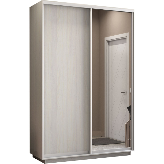 Шкафы-купе 2-х дверные, Шкаф-купе Экспресс Медиум дуо 2400 x 1600 x 450