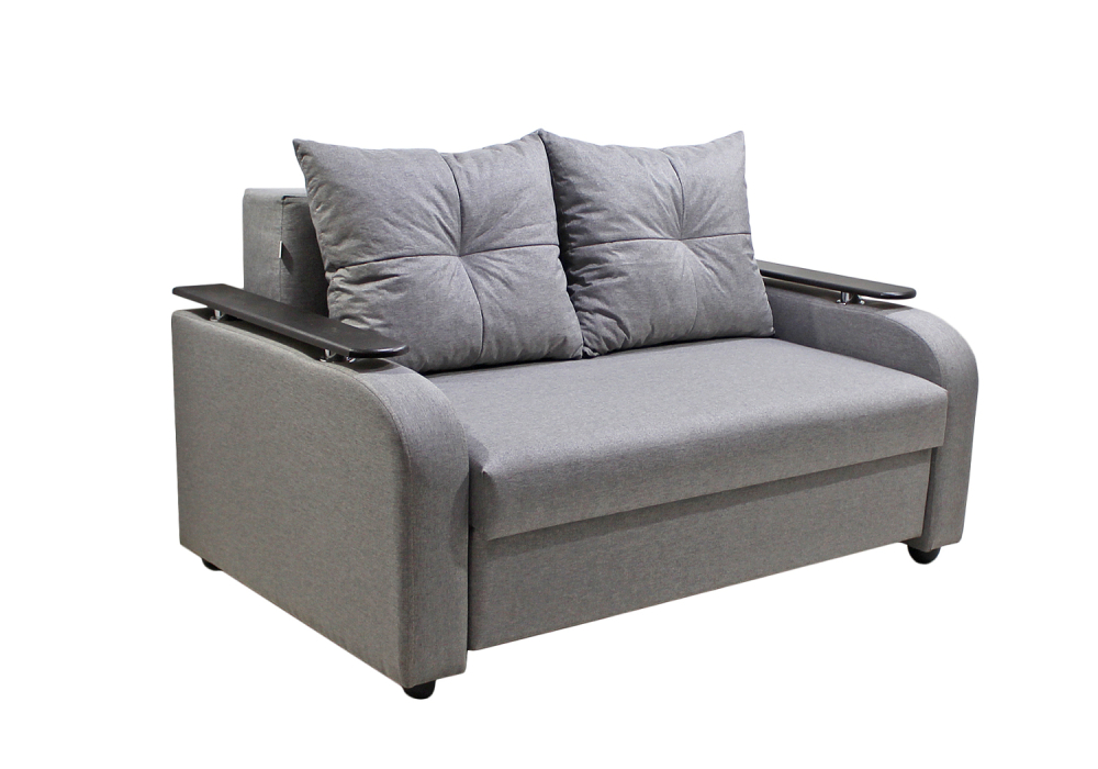 Диваны прямые со спальным местом, Диван Лайт, 140, рогожка тесла