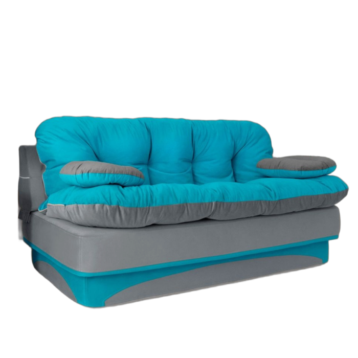 Дизайнерские диваны для гостиной, Бескаркасный диван-кровать Клиффорд 1950*930 мм велюр