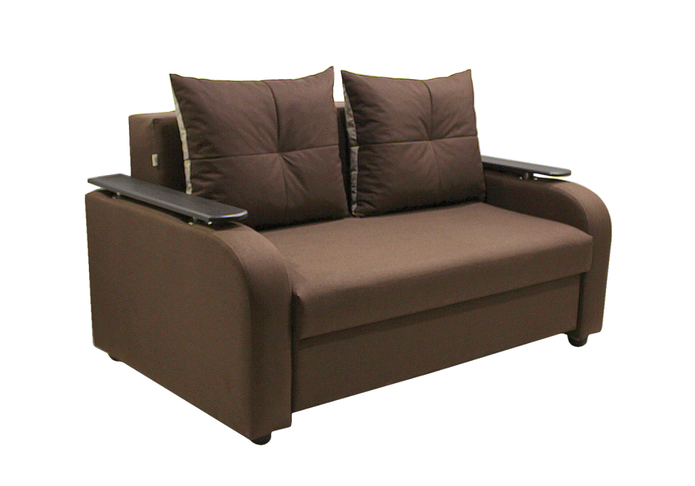 Диваны прямые со спальным местом, Диван Лайт, 140, рогожка тесла