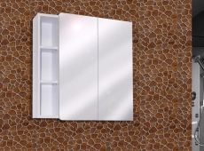 Шкафы с зеркалом, Шкаф зеркальный Сомо 800