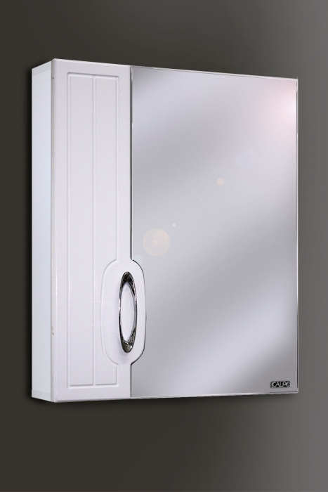 Шкафы с зеркалом, Шкаф зеркальный Ленаро 550 ПВХ