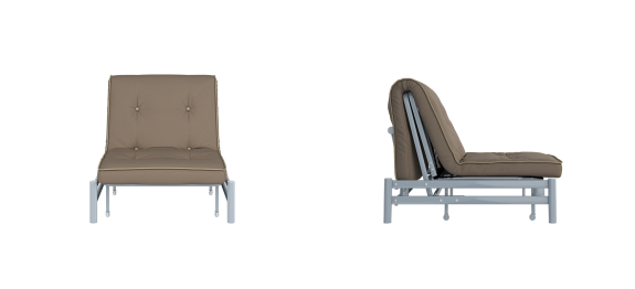 Кресло-кровать Роджер Сканди коричневый