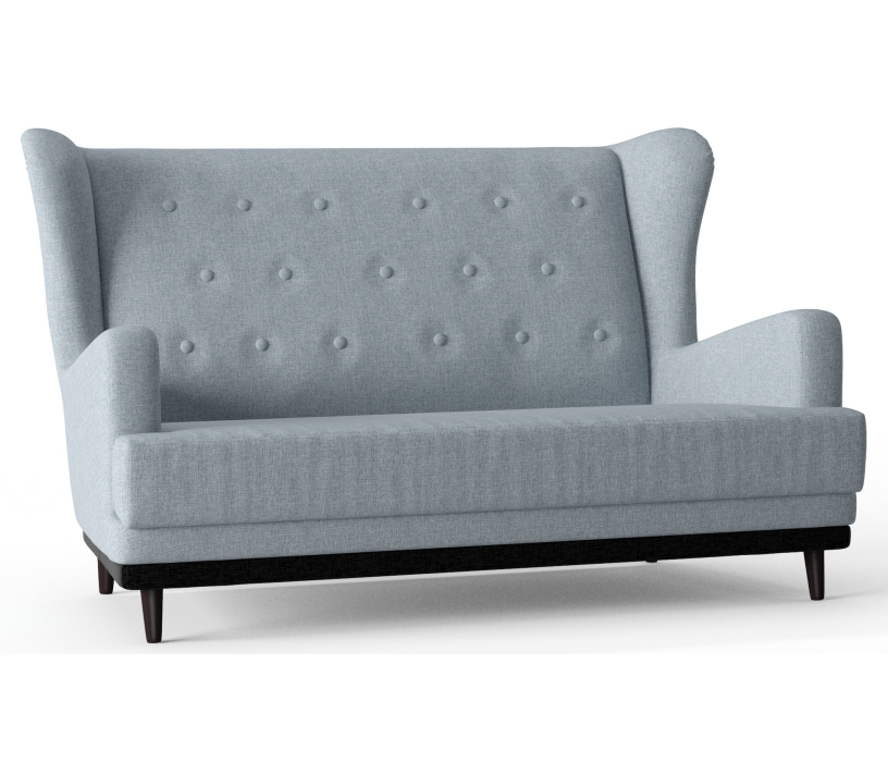 Дизайнерские диваны для гостиной, Диван прямой Барон Люкс, Рогожка