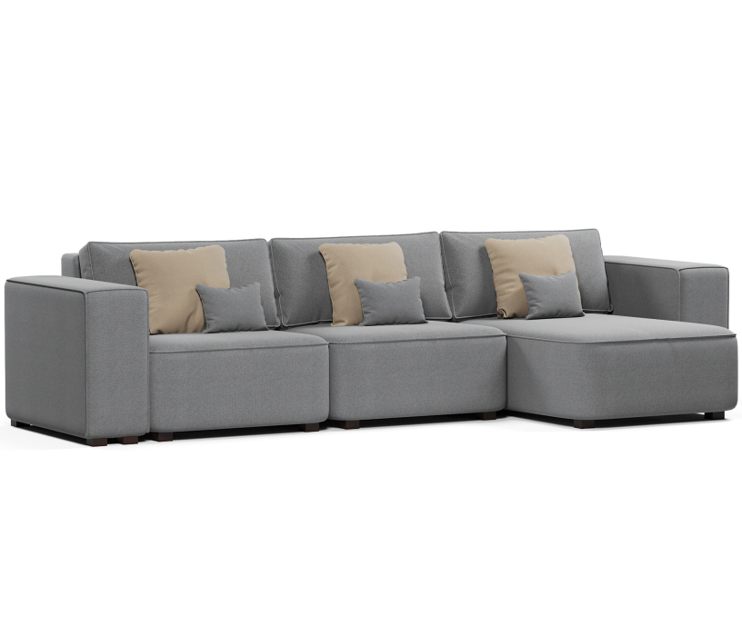 Диваны угловые, Диван-кровать угловой еврокнижка Сиэтл, велюр