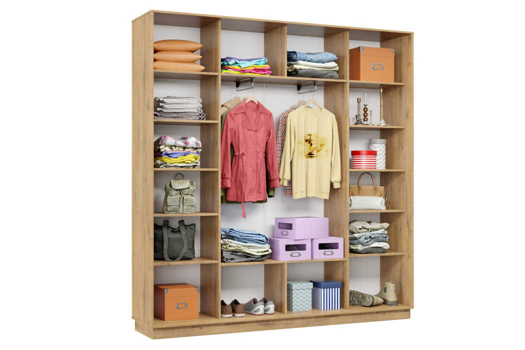 Шкафы-купе 3-х дверные, Шкаф-купе Премьер 33 (11ЗГ;11ЗГ;11ЗГ) фасады зеркало графит/трёхдверный/Профиль чёрный муар