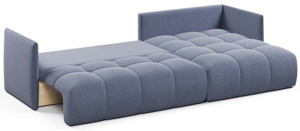 Диван угловой Лагуна еврокнижка, велюр