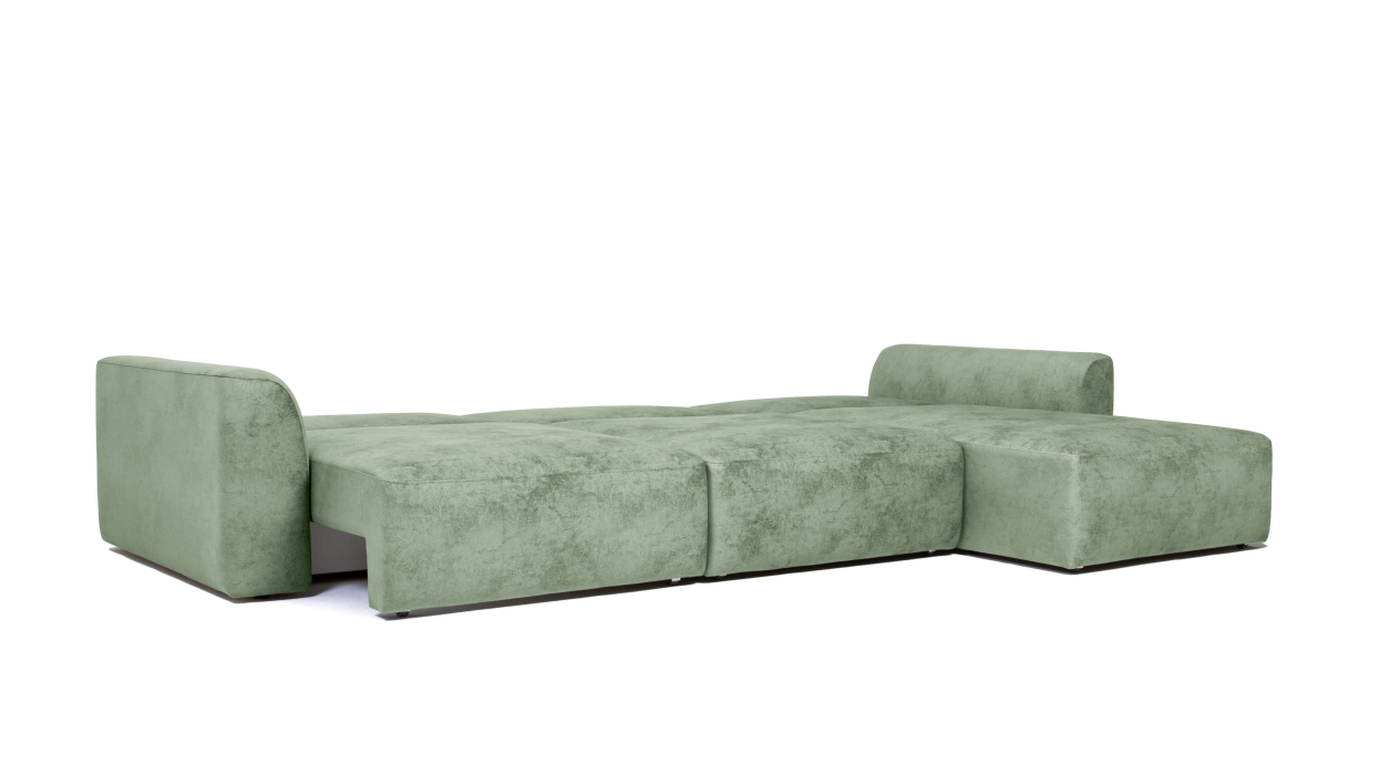 Диваны угловые в гостиную, Диван угловой Trump, велюр