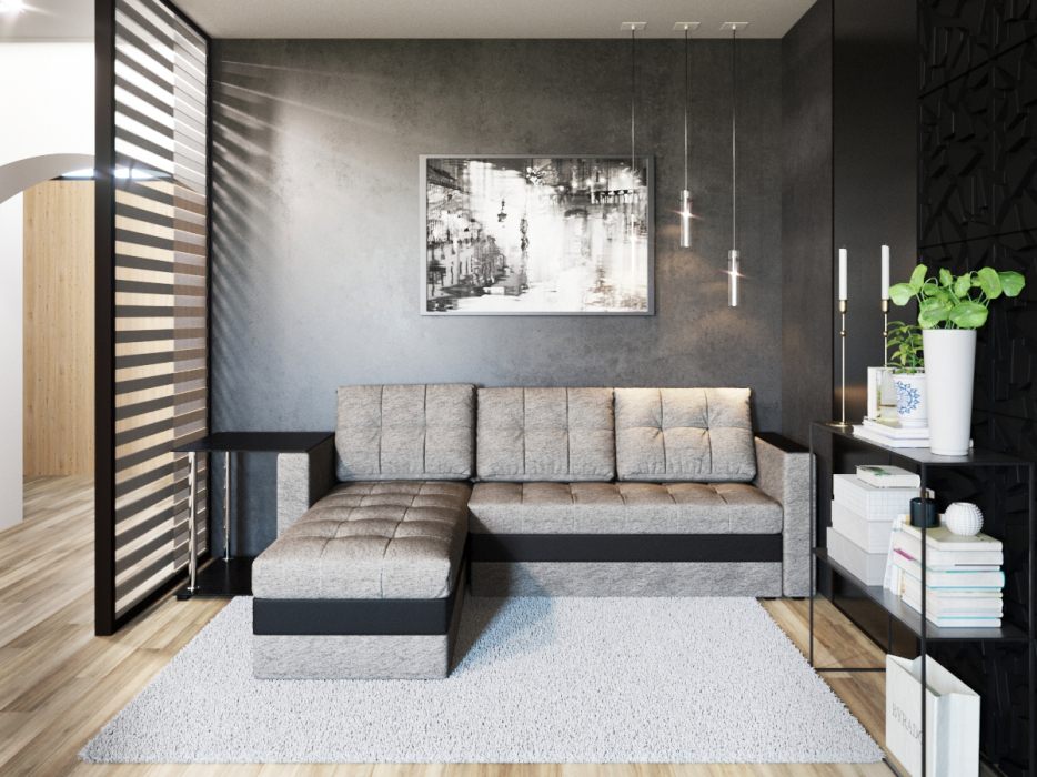 Большие угловые диваны (более 240 см), Диван угловой Дублин