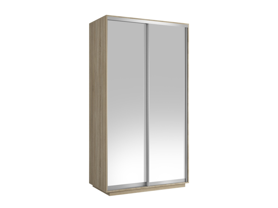 Шкафы-купе 2-х дверные, Шкаф-купе Экспресс Хит 2х дверный Зеркала 120х60х220