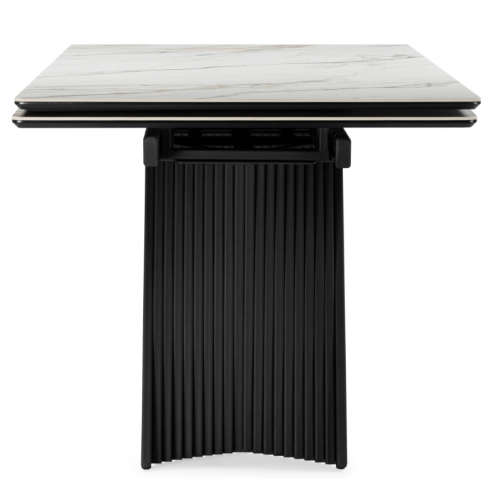 Обеденные столы, Керамический стол Вейв new 160(220)х89