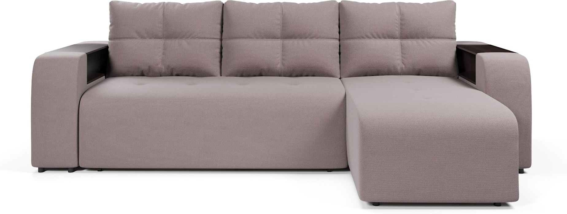 Диваны угловые, Диван-кровать угловой Дуглас еврокнижка, велюр