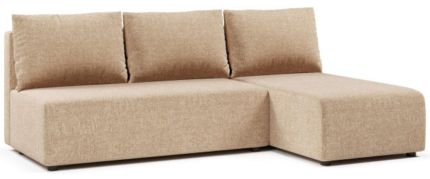 Угловой диван-кровать Каир (Комо, Крит), рогожка