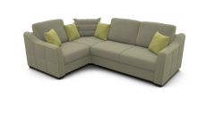 Диваны угловые в гостиную, Угловой диван-кровать Адонис велюр