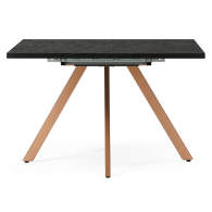 Обеденные столы, Деревянный стол Райн 32 116(160)x77 (медные ноги)