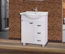 Тумбы без раковины, Тумба в ван.комн. Белла 3 600 (ч Байкал 60)