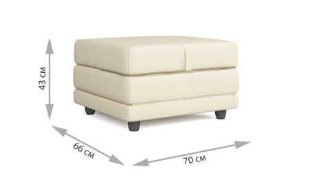 Пуф-кровать Арти МАКСИ серый