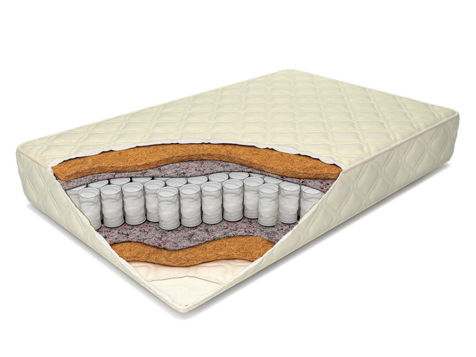 1600 x 2000, ЭКСПЕРТ Матрас Стандарт Спринг кокос 1 см 1600*2000