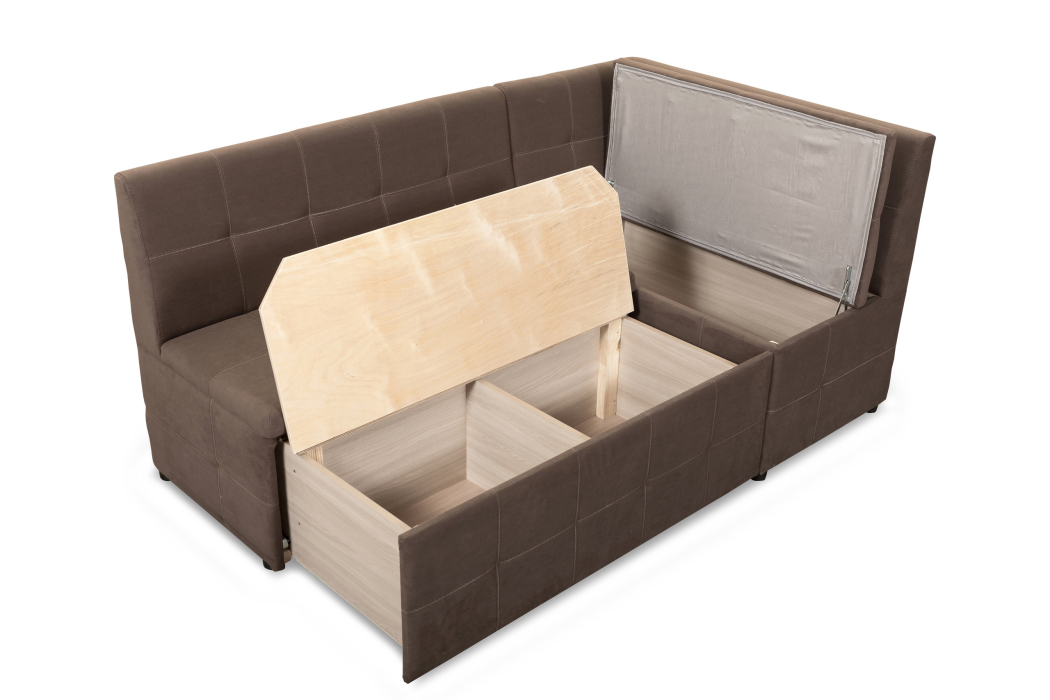 Кухонные уголки, Кухонный угол Джой, правый, велюр