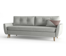 Диваны с ящиком для белья, Диван-кровать Норфолк, независимый пружинный блок, велюр