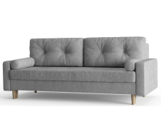 Диваны с ящиком для белья, Диван-кровать Belfast, независимый пружинный блок, велюр