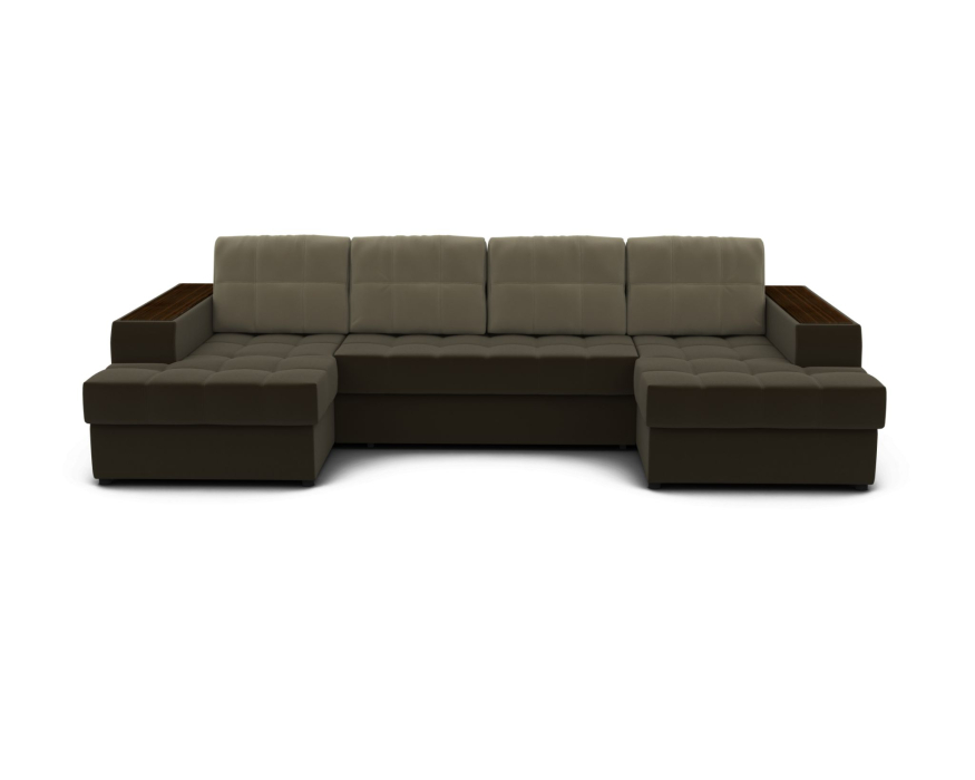 Диваны угловые в гостиную, Угловой диван ЭДИНБУРГ ПИ-2 велюр