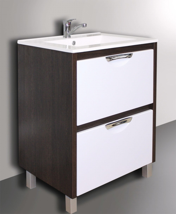 Тумбы без раковины, Тумба в ван.комн. Дуглас 700 венге (чаша Атлантика)