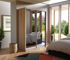 Шкафы-купе, Шкаф-купе Экспресс Экспенс дуо 2400 x 1200 x 600