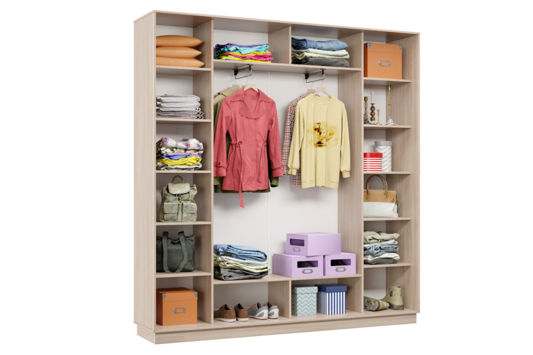 Шкафы-купе 3-х дверные, Шкаф-купе Премьер Лайт 33 (02;02;02) трехдверный