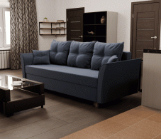 Диваны еврокнижки, Прямой диван Пандора,еврокнижка,велюр