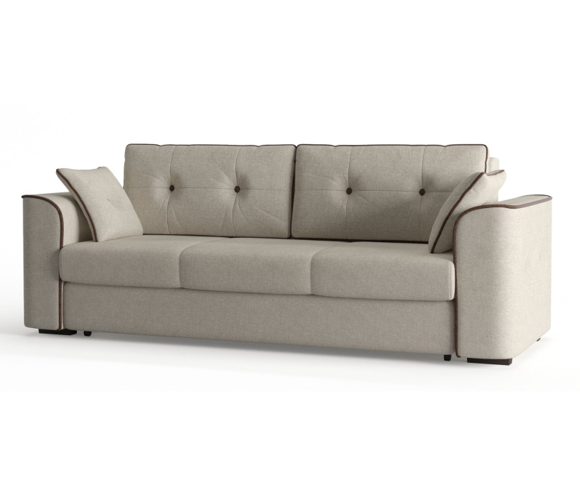 Диваны еврокнижки, Диван-кровать Narvik, независимый пружинный блок, рогожка