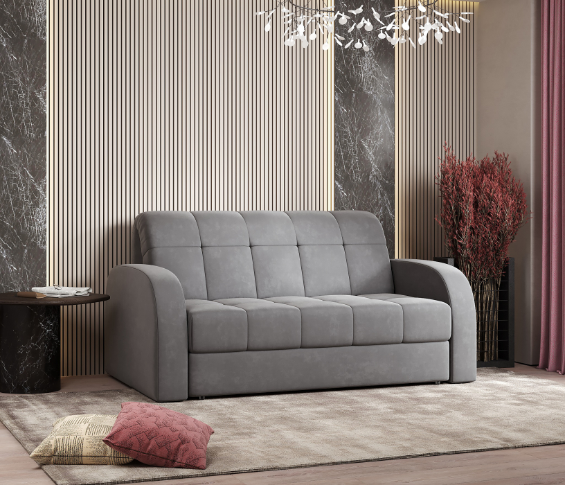 Диваны для подростков, Диван-кровать прямой Виа 2, велюр