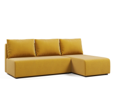 Диваны угловые, Угловой диван-кровать Каир (Комо, Крит), велюр