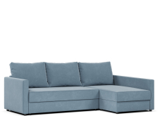 Диваны угловые, Диван угловой Фрисби дельфин, велюр