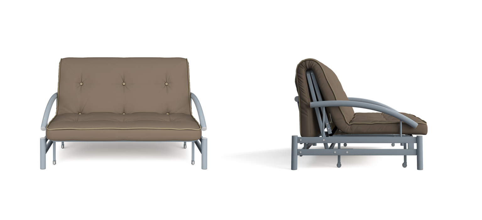 Большие диваны, Диван-кровать Роджер Комфорт Сканди коричневый