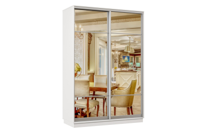 Шкаф-купе Премьер Лайт 01 (11;11) двухдверный