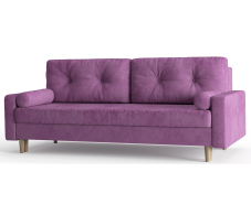 Диваны с ящиком для белья, Диван-кровать Belfast, независимый пружинный блок, велюр