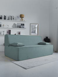 Диван бескаркасный Клайд, велюр