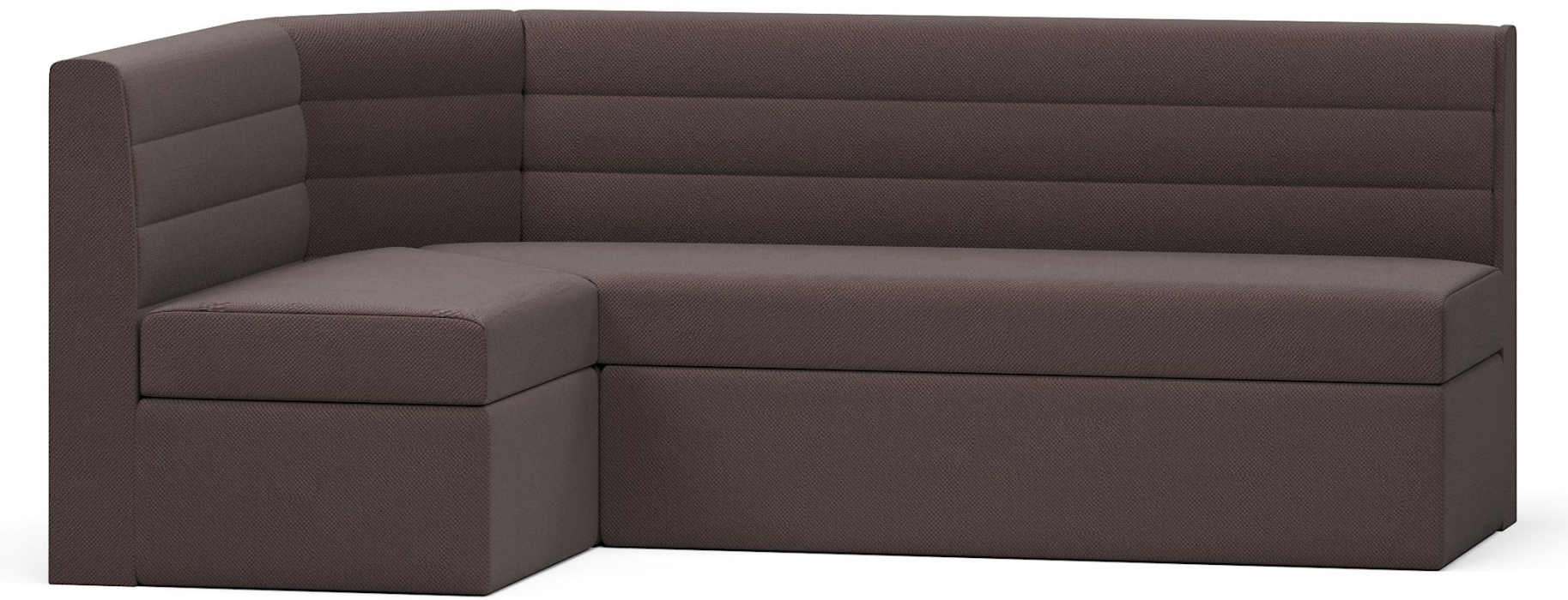 Диваны угловые, Кухонный угловой нераскладной диван Шорен, велюр