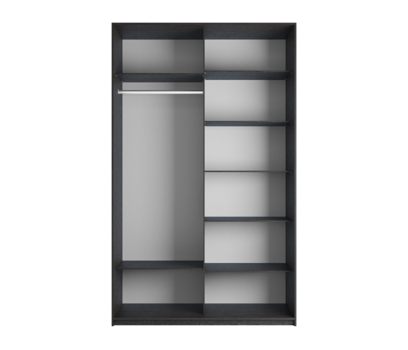 Шкафы-купе 2-х дверные, Шкаф Прайм дуо Зеркало+зеркало 2300 х 1600 х 570