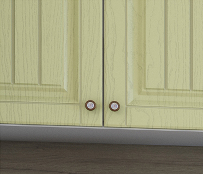 Кухонные гарнитуры, Кухня Хозяюшка Фисташка МДФ 2,0 м