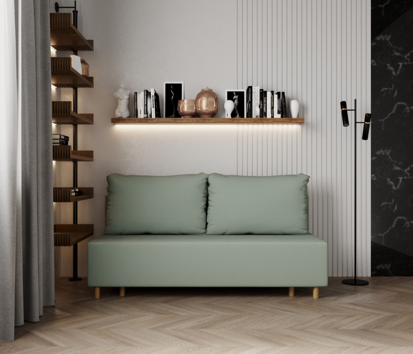 Диваны еврокнижки, Прямой диван Лофт,еврокнижка,велюр