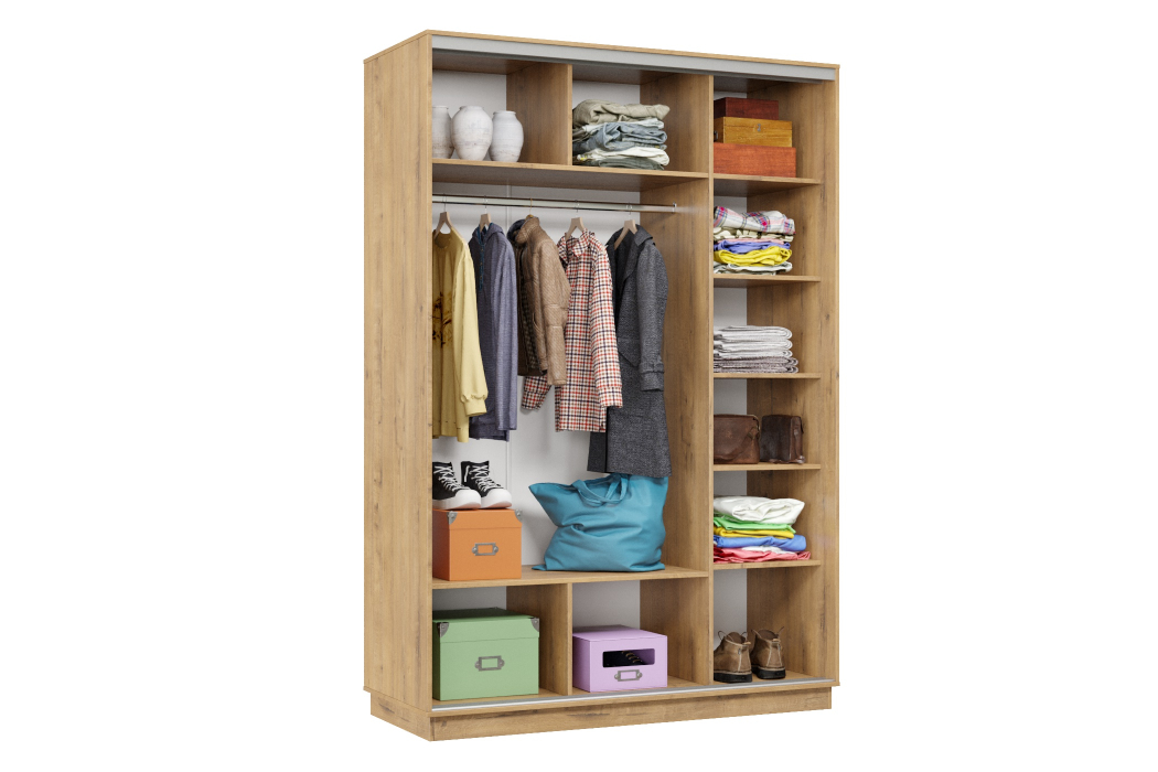 Шкафы-купе, Шкаф-купе Премьер Лайт 12 (08;11) двухдверный