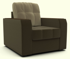 Кресло для отдыха, Кресло ЭДИНБУРГ с коробом велюр