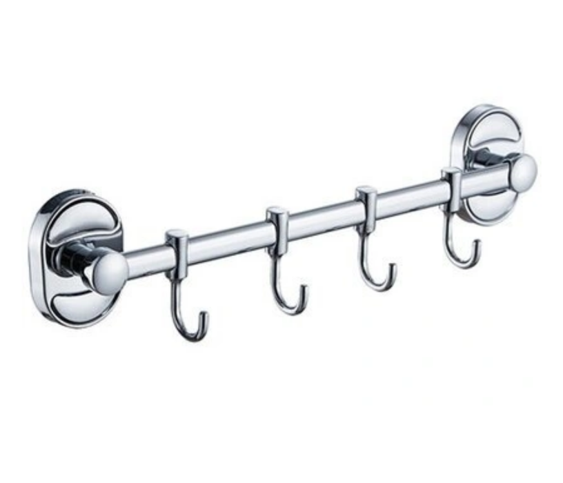 Держатели, крючки, вешалки для ванной, Крючок настенный 4 крючка Modern